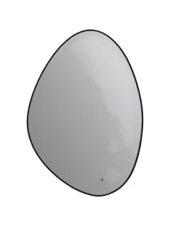 Зеркало с подсветкой ArtMax Como AM-Com-700-1000-DS-F-Nero 70 см чёрный